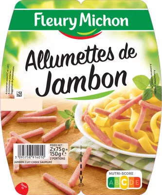 Allumettes de jambon - 2x75g. Fleury Michon 150 g, code 3095758914010