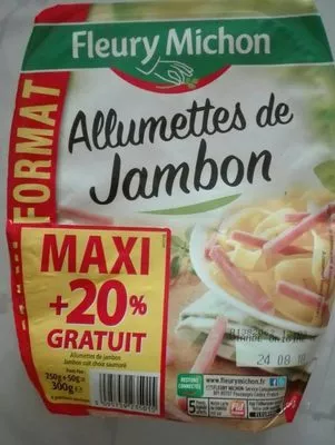 Allumettes de Jambon Fleury Michon , code 3095759235015