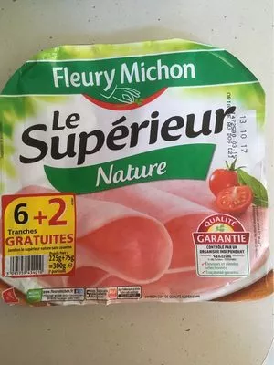 Jambon Le Supérieur Fleury Michon 300 g (225g+75g gratuit), code 3095759454010