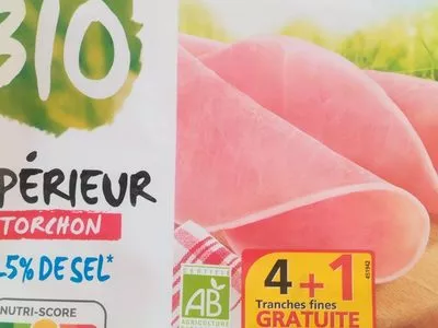 Le supérieur torchon bio Fleury Michon 125g, code 3095759561015