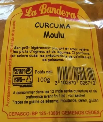 Curcuma Moulu  , code 3102870025712