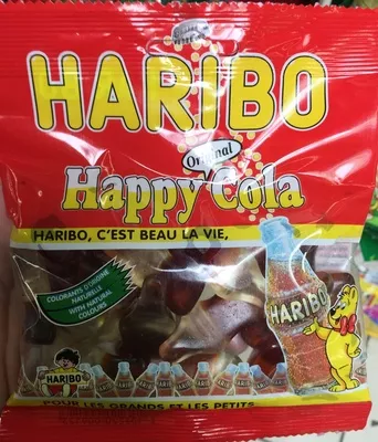 Original Happy Cola Haribo 120 g, code 3103220009123