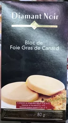 Bloc de Foie Gras de Canard Diamant noir 80 g, code 3104544010734