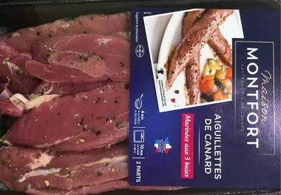 Aiguillettes de canard 3 baies Maison Montfort 300g, code 3104544011434