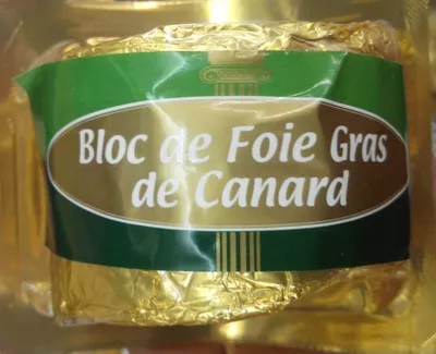 Bloc de foie gras de canard Sans marque, Euralis Gastronomie 190 g, code 3104544016668