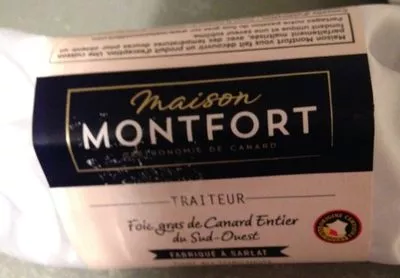 Foie gras de canard entier du sud ouest Monfort , code 3104544017580