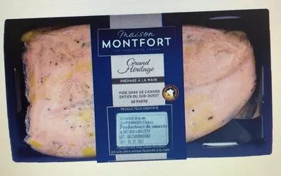 Foie gras de canard Grand Héritahe Maison Montfort 370g, code 3104544070059