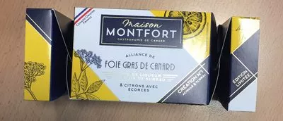 Foie gras de canard Création 1 Maison Montfort 180g, code 3104544071766