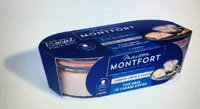 Foie gras de canard entier Excellence Maison Montfort 80g (2x40g), code 3104544071827