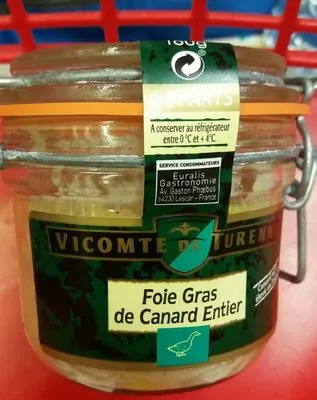 Foie Gras de Canard Entier Vicomte de Turenne , code 3104544072275