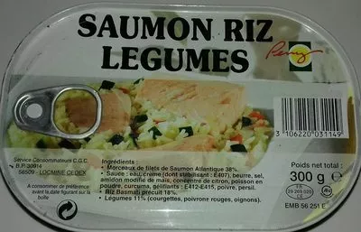 Saumon riz legumes Penny 300 g e, code 3106220031149