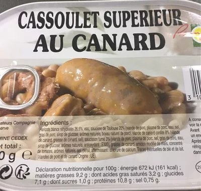 Cassoulet Supérieur au Canard Penny 300 g e, code 3106220031187