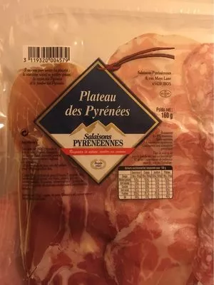 Plateau des pyrénées Salaisons Pyrénéennes 160 g, code 3119320004579