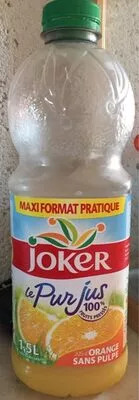 jus d'orange sans pulpe Joker , code 3123340446035