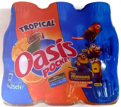 Pocket Tropical Oasis 6 * 25 cl, code 3124480162687