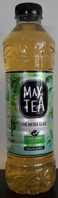 Thé vert infusé glacé saveur Menthe May Tea, Oscar mayer 1 l, code 3124480185129