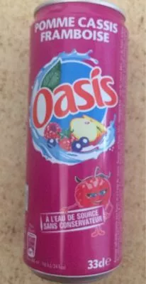 Oasis pomme/cassis/framboise Oasis 6 * 33 cl, code 3124480186799