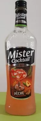 Mister Cocktail, sans alcool, pêche Mister Cocktail, Bardinet 75 cl, code 3138670344609