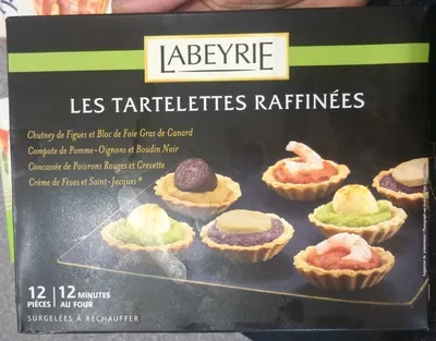 Les Tartelettes Raffinées Labeyrie, Les Collections Labeyrie 165 g, code 3160791637773