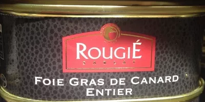 Foie gras de Canard entier Rougié 200 g, code 3161450001591