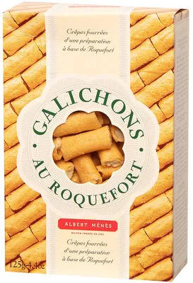 Galichons au roquefort Albert Menès  125 g, code 3162900001116