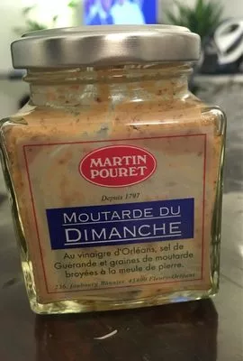 Moutarde du dimanche Martin Pouret 200 g, code 3165356220001