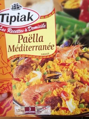 Paëlla Méditerranée Surgelée Tipiak 1,2 kg, code 3165440212516