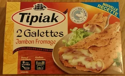 2 Galettes Jambon Fromage - nouvelle recette Tipiak 250 g, code 3165441660002