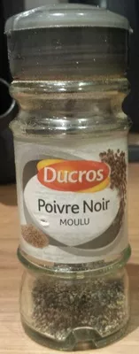 Poivre noir Ducros 38 g e, code 3166291456401