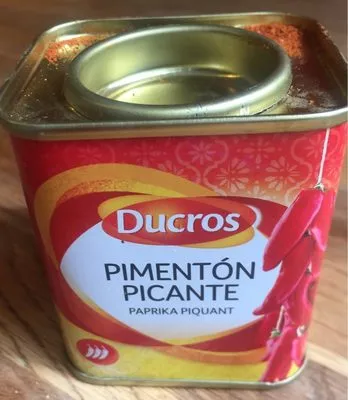 70G PIMENTON PICANTE Ducros , code 3166296203017