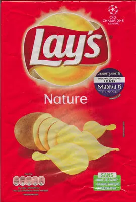 Chips nature Lay's 150 g, code 3168930008958