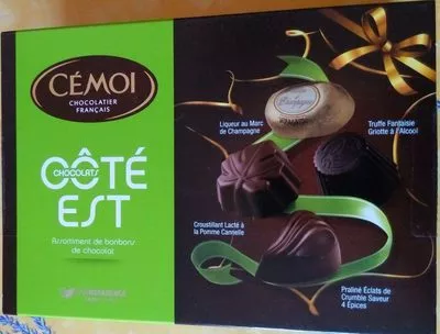 Chocolats Côté Est Cémoi 250 g, code 3173287631285