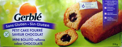 cake fourré sans gluten Gerblé 210 g (6 x 35 g), code 3175681072206