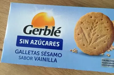 Galletas sésamo sabor vainilla sin azúcares Gerblé , code 3175681122970