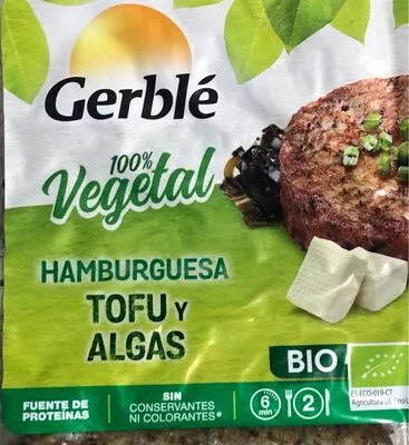 Haburguesa Tofu y Algas Gerblé , code 3175681158535