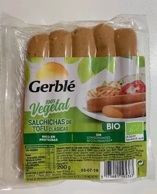 Salchichas Vegetales Gerblé , code 3175681195363