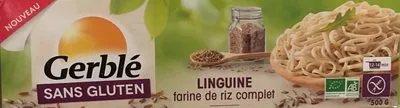 Linguine farine de riz complet Gerblé, Gerblé sans gluten 500g, code 3175681208971