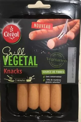 Grill Knacks Végétal Cereal 160 g, code 3175681216853