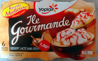 Ile Flottante Gourmande (6 Pots) Yoplait, Île Gourmande 101 g, code 3176572350069