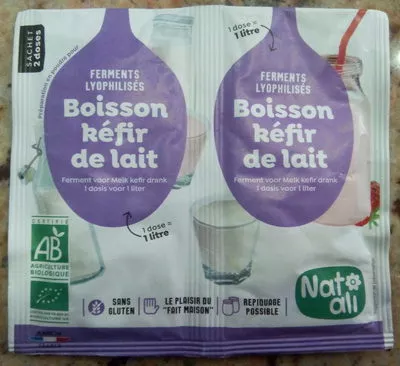 Ferment Pour Kefir De Lait Natali 12 g, code 3176800001626