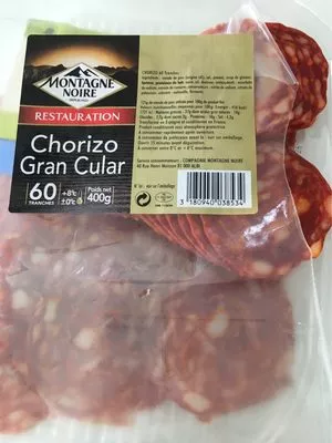 Chorizo gran cular Montagne Noire , code 3180940038534