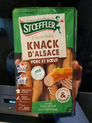 La Knack d'Alsace Stoeffler 260 g, code 3180950007407