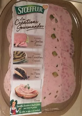 Les creations gourmandes poivre, jambon et cornichon 12 trs Stoeffler 150g, code 3180950012494