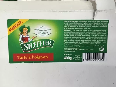 Tarte à l'oignon surgelée Stoeffler 400 g, code 3180950044372