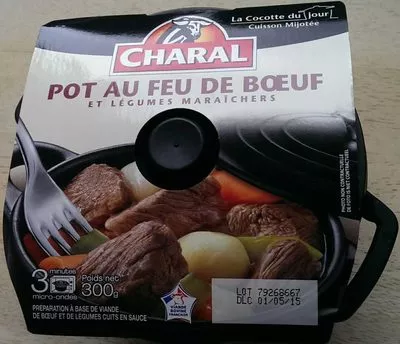 Pot au feu de boeuf et legumes maraichers Charal 300 g, code 3181232186063