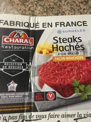 Steaks Hachés Pur Bœuf Façon Bouchère Charal 6,12 kg, code 3181232518765