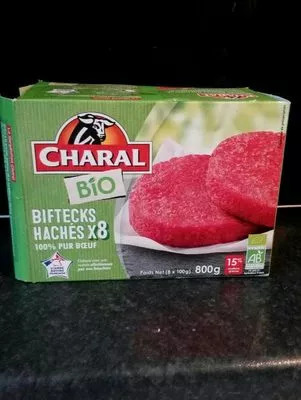 Biftecks hachés Charal, Chantal bio , code 3181232519953