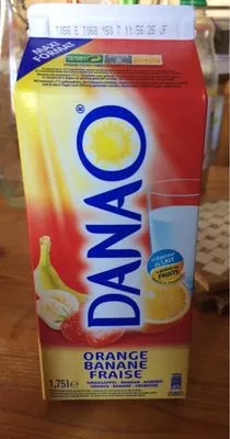 Orange Banane Fraise Danone 1,75 L, code 3182280057572