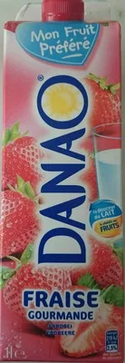 Mon Fruit Préféré, Fraise Gourmande Danao, JFD (Jus Frais Développement) 1 l, code 3182280060497