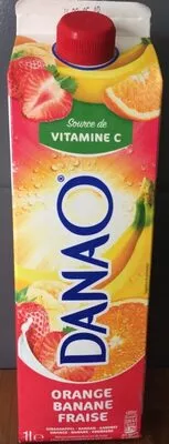 Danao orange/banane/fraise Danao 1 L, code 3182280072124